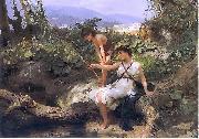 Henryk Siemiradzki Roman bucolic France oil painting artist
